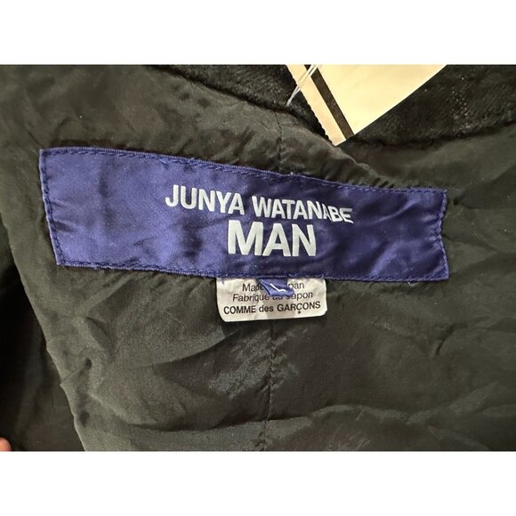 Comme des GARCONS JUNYA WATANABE MAN Patchwork Wool Jacket sz L NWOT - Picture 4 of 10